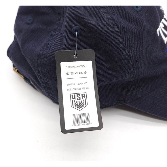 President Trump 2020 Keep America Great Strapback Hat Baseball Dad Cap Blue USA - Picture 5 of 8